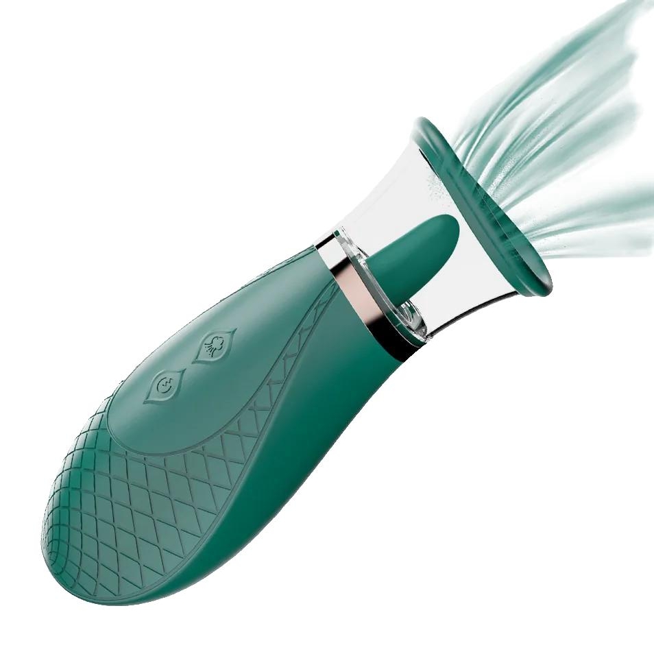 Lustwand Honey Pistil Tongue Licking Suction Sex Toy