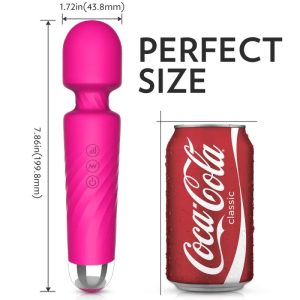 Magnetic Wireless Wand Massager Non-Vibrating Handle