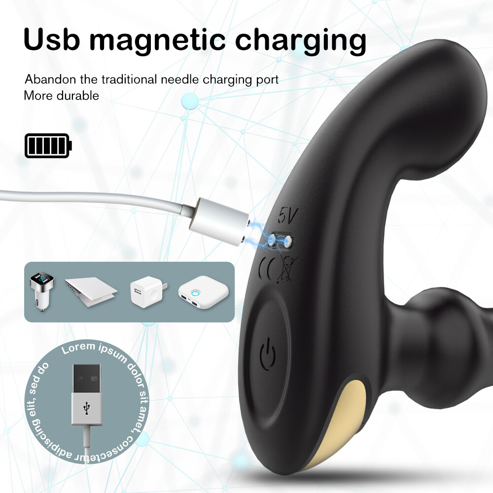 Remote Control Wearable Prostate Massager Anal Plug for Men - Image 2