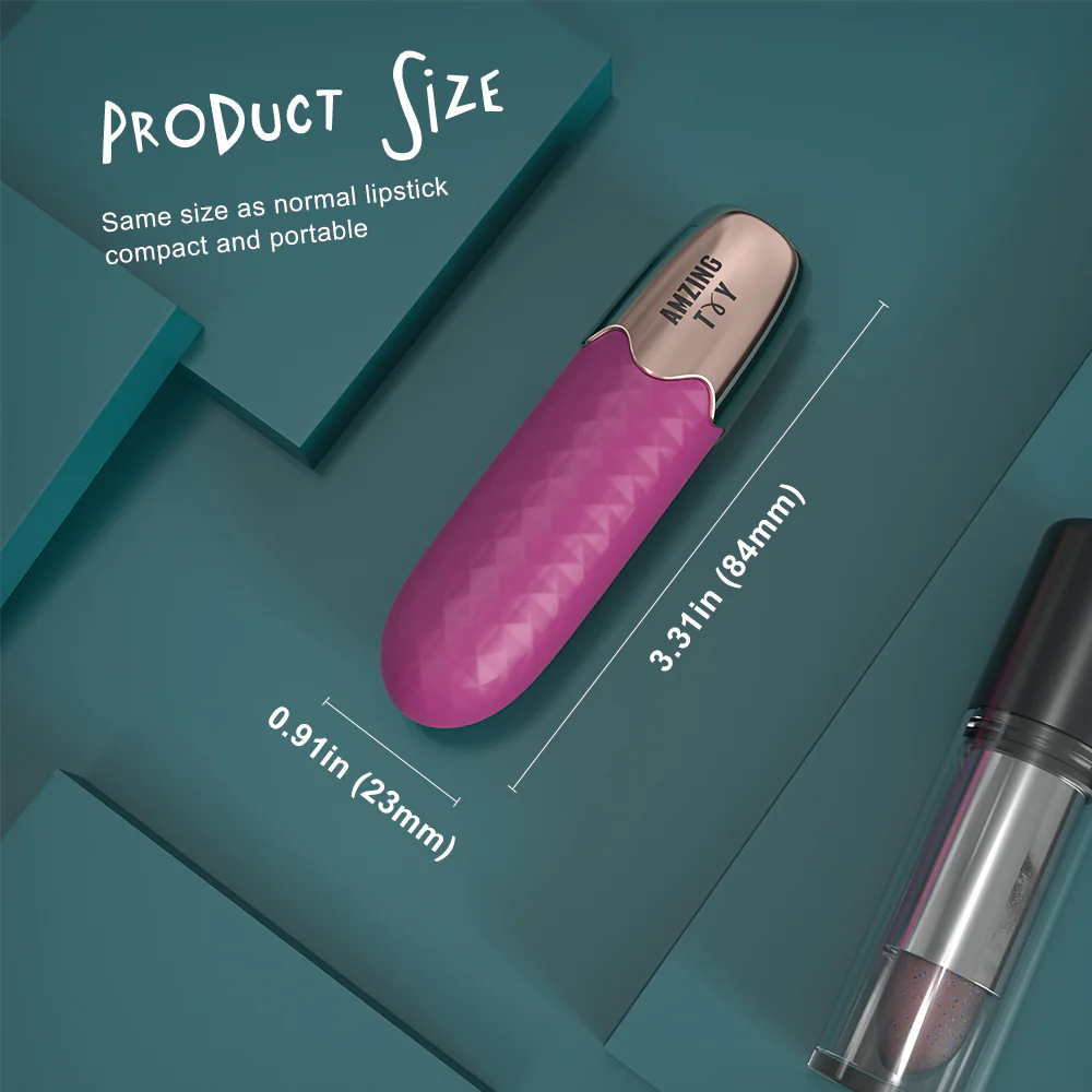 Lipstick Bullet Vibrator 10 Modes Clitoral Stimulator for Women - Image 4