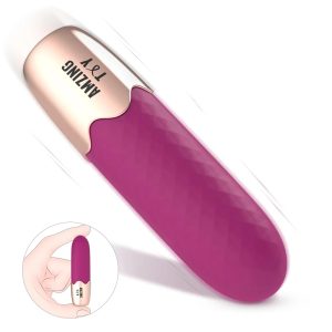Lipstick Bullet Vibrator 10 Modes Clitoral Stimulator for Women