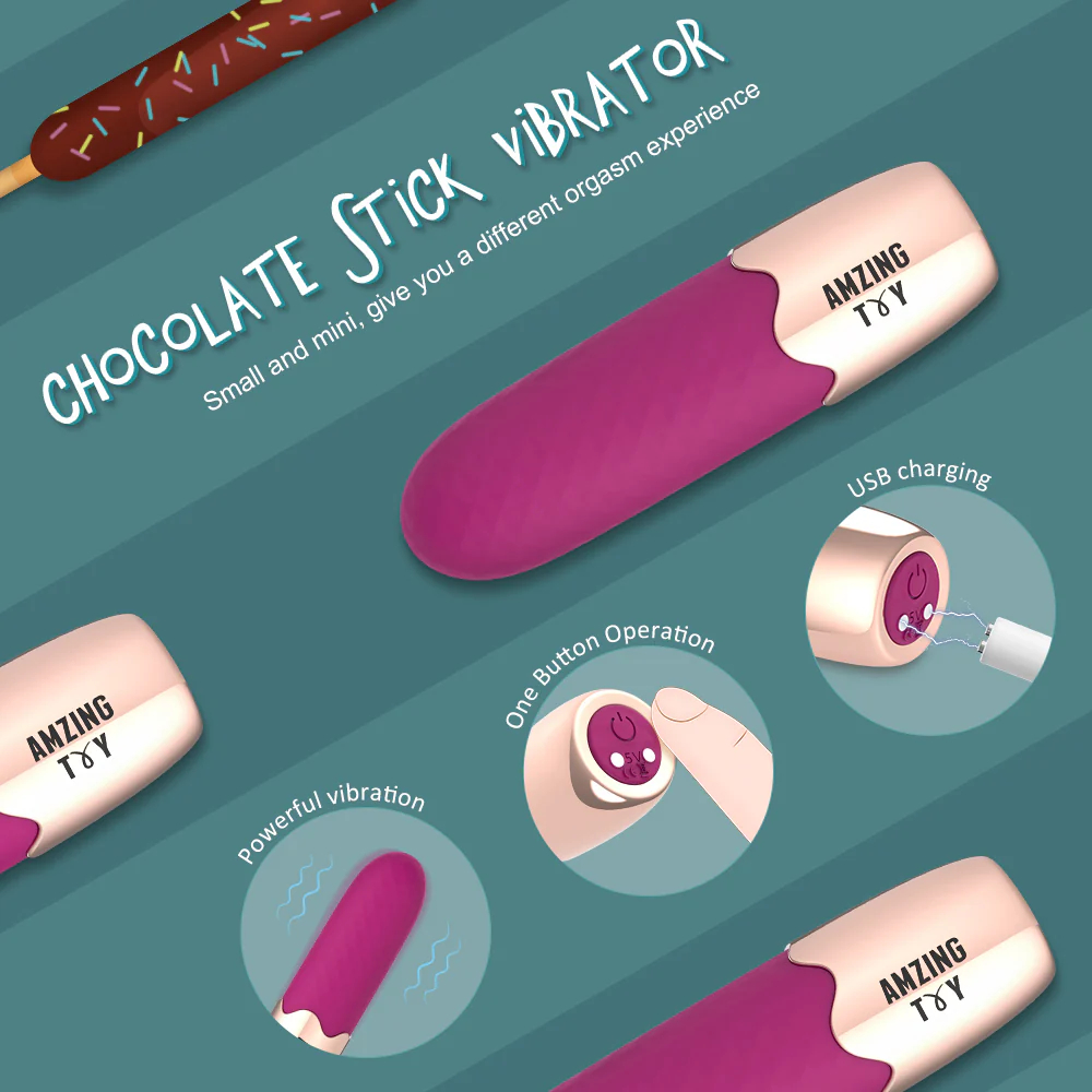 Lipstick Bullet Vibrator 10 Modes Clitoral Stimulator for Women - Image 7