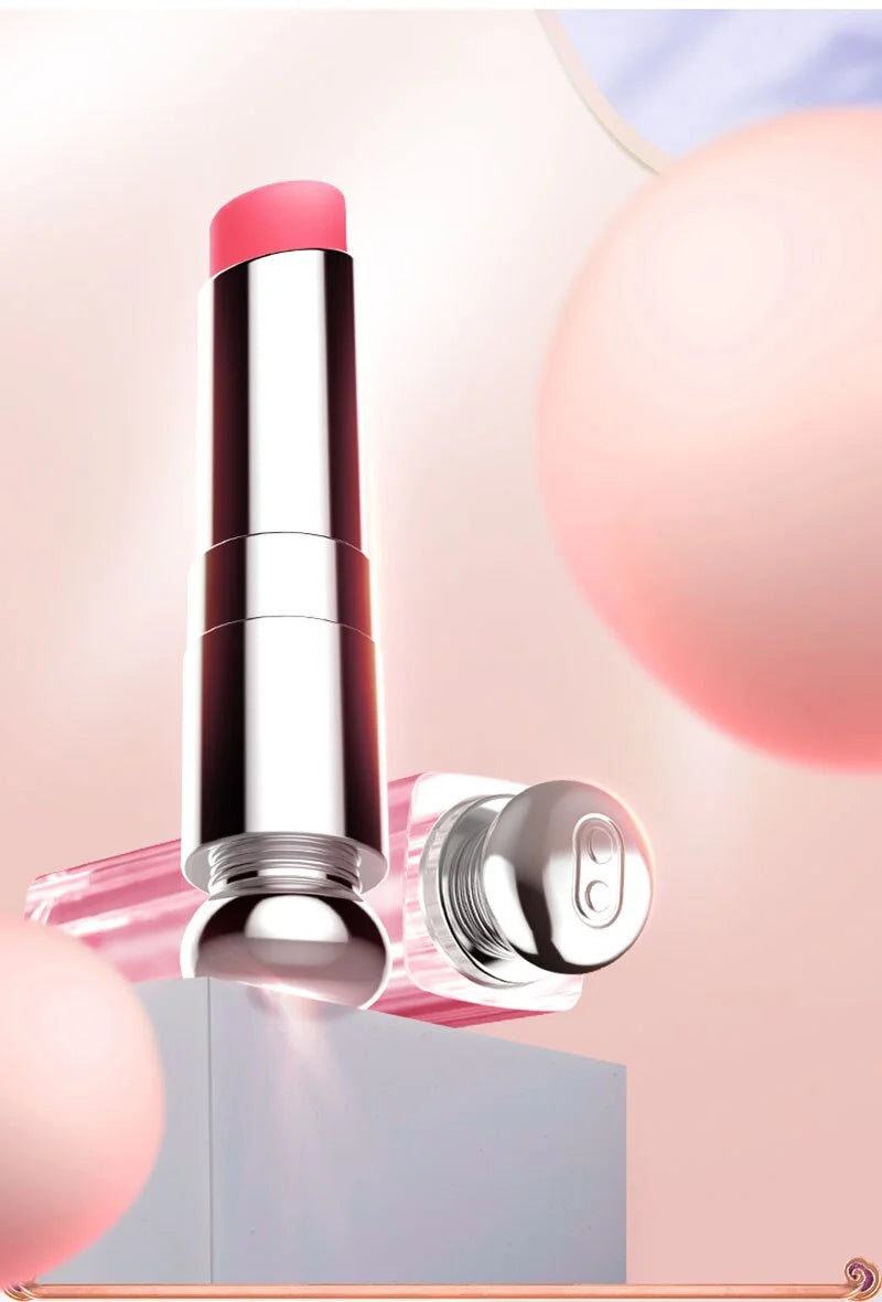 Lipstick Shape Vibrator Portable Multi Mode Pleasure Toy - Image 6