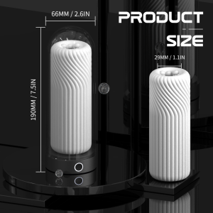 Long Automatic Heating Male Masturbation Cup Adult Sex Toy