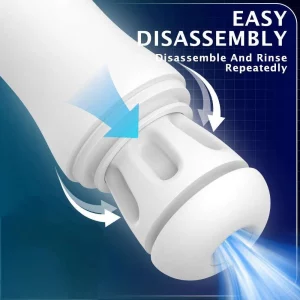 Handmade Rotating Stroker Sucking Male Masturbation Cup