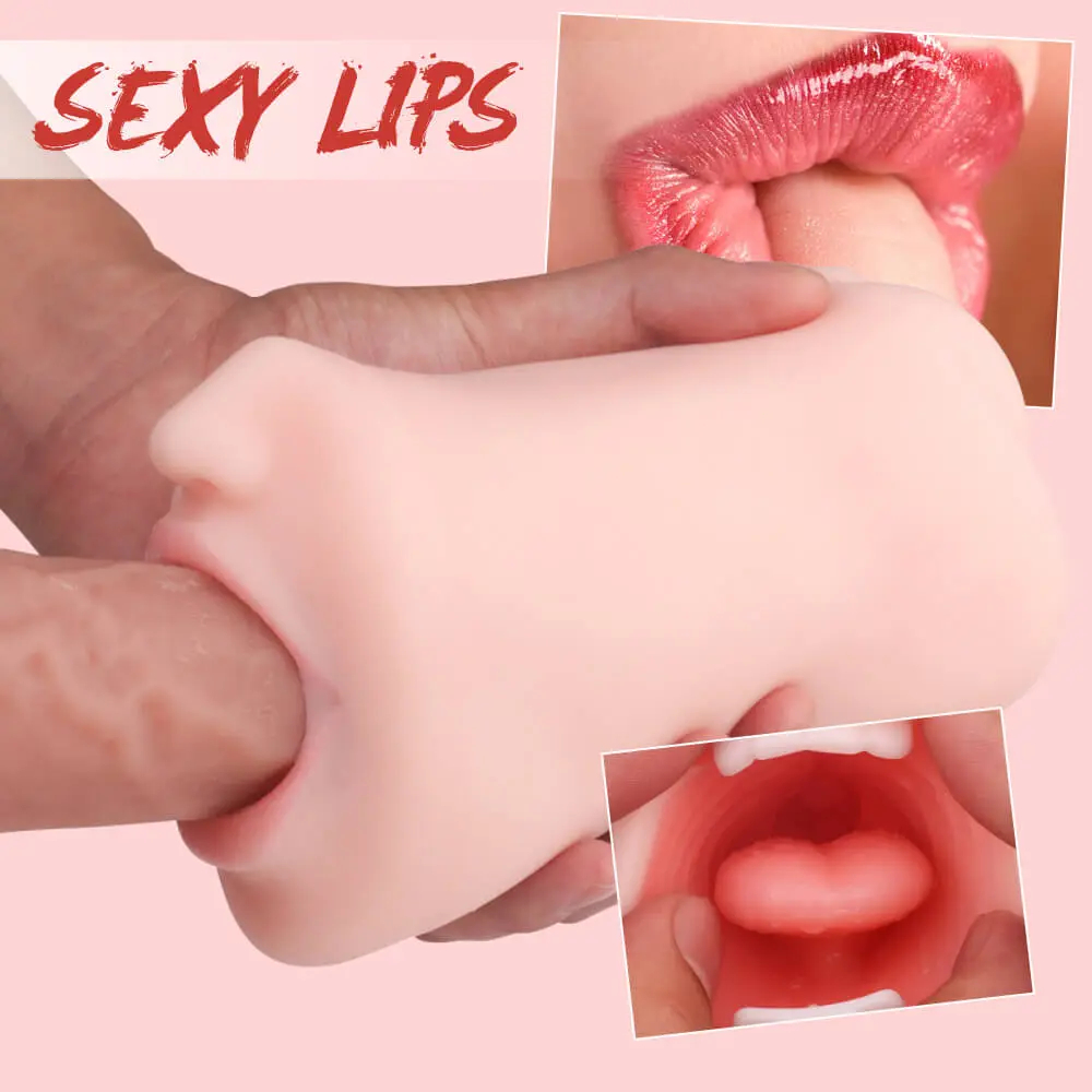 Three Channel Realistic Stroker Mouth Vaginal Anal Pussy for Men - Image 4