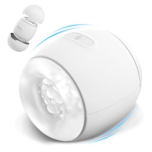 Automatic Vibrating Dual End Silicone Male Masturbator Ball