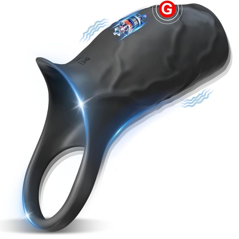 Penis Training Vibrating Ring Delay Support Shared Couple Toy