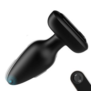 Remote Control Prostate Massager Butt Plug 9 Vibration Modes
