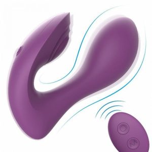 Wearable Dildo Vibrator Remote Control G Spot Clitoral Toy