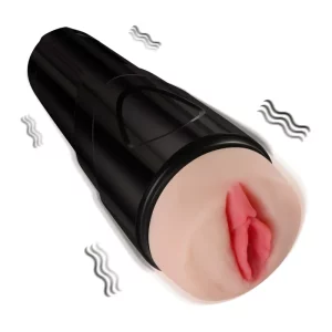 Realistic Vibrating Pocket Pussy with 10 Powerful Vibration Modes
