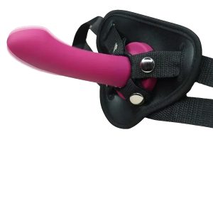 Remote Control Silicone Strap-On Dildo Vibrator – Lesbian Sex Toy
