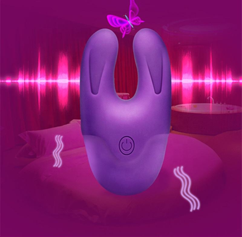 Nipple Clamps Vibrator Magnetic USB Charging Couple Toy - Image 7